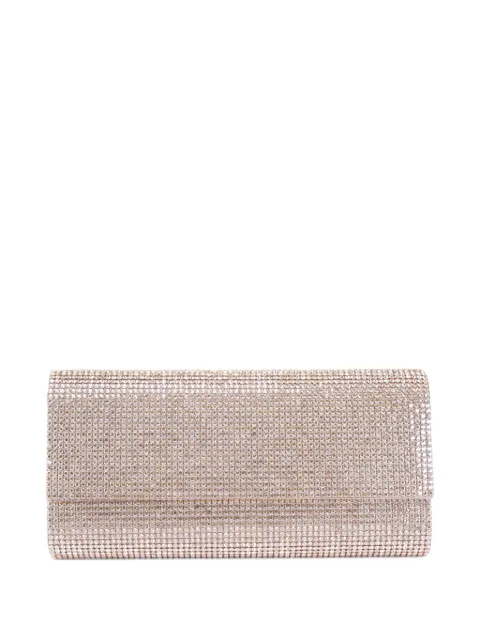 Judith Leiber crystal-embellished clutch bag Neutrals H244001CPROS