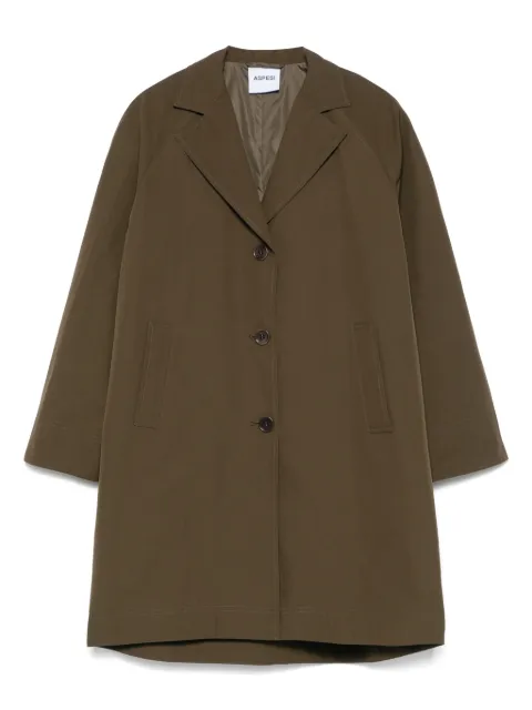 ASPESI water-repellent coat Green N5197532