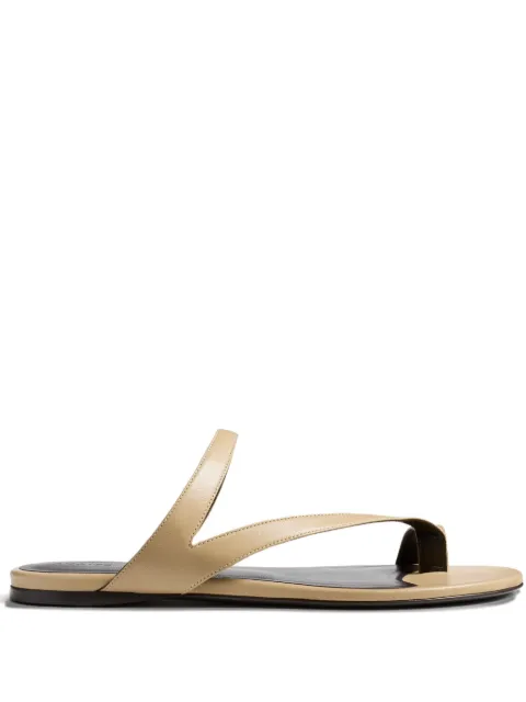 KHAITE Aimee crossed-strap sandals Neutrals F3089942106
