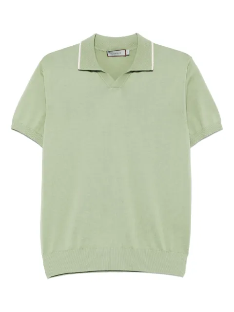 Canali knitted T-shirt Green C1051MK02261