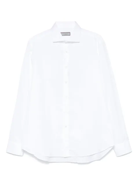Canali cutaway-collar shirt White CCLX0C3GD03468