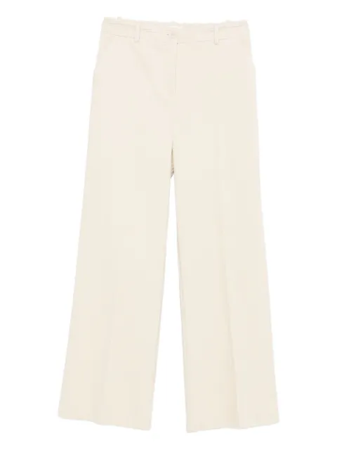 P.A.R.O.S.H. corduroy straight-leg trousers Neutrals COXFORDD232472