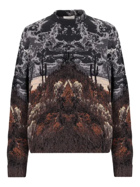 Laneus crew-neck sweater Black F5LAMAJP170