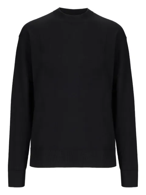Laneus ribbed-knit sweater Black F5LAMAJP262
