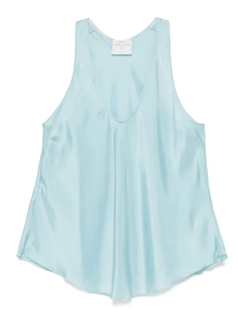 Forte Forte silk top Blue 9929MYTOP