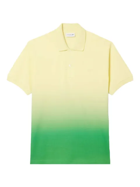 Lacoste ombré-effect polo shirt Yellow PH0740