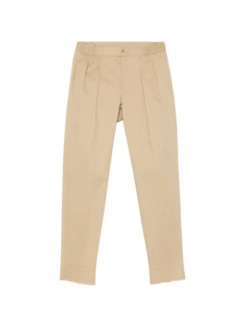 Tagliatore pleated straight-leg trousers Neutrals PGORD24I70010