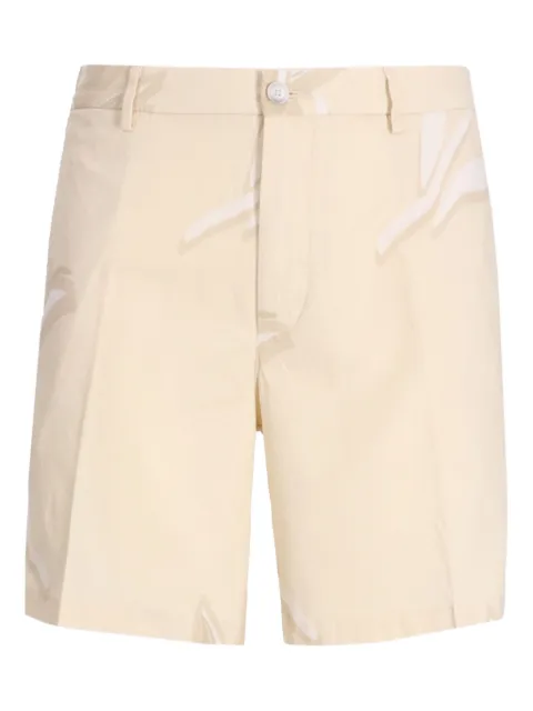 BOSS pressed-crease shorts Neutrals 50538839