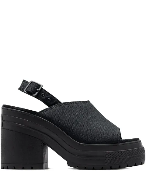 Converse Chuck 70 De Luxe slingback heeled sandals Black A12567C
