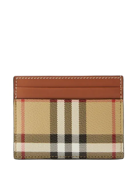 Burberry Check cardholder Neutrals 8109801