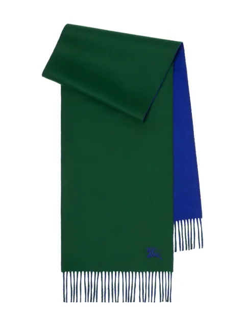 Burberry reversible cashmere scarf Green 8110013