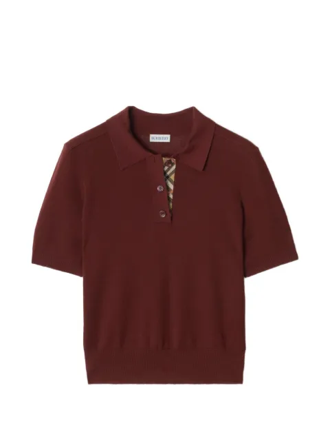 Burberry wool polo shirt Brown 8112167