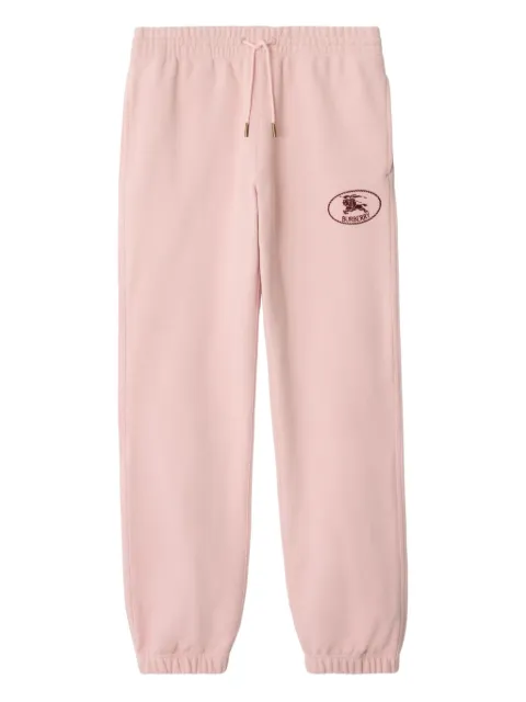 Burberry cotton track pants Pink 8110949