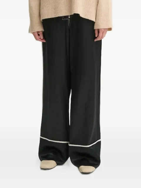 Day Birger Et Mikkelsen satin-piping trousers Black DAY65243687