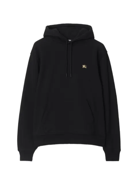 Burberry Knight stamp cotton hoodie Black 8112807