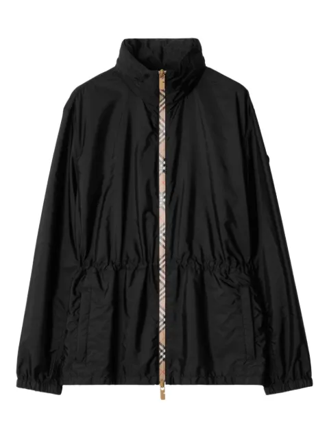 Burberry short nylon blackpool parka Black 8110309