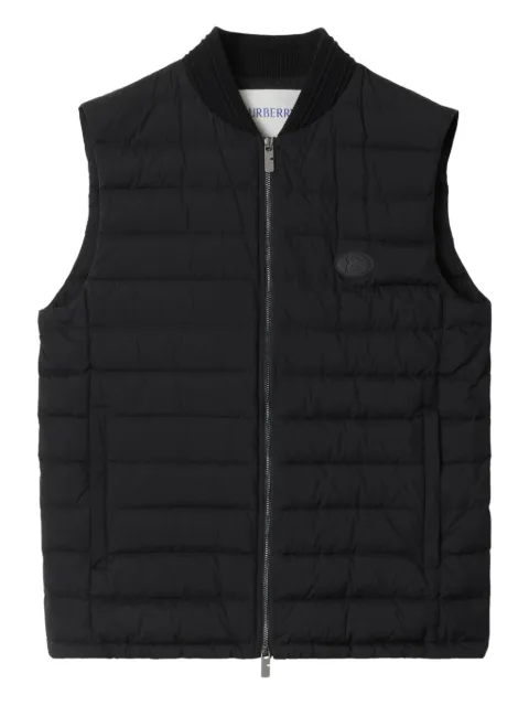 Burberry quilted puffer gilet Black 8110274