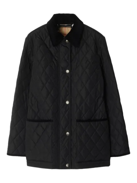 Burberry quilted nylon barn jacket Black 8107463