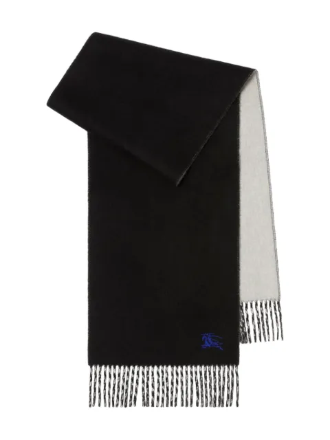 Burberry reversible cashmere scarf Black 8110021