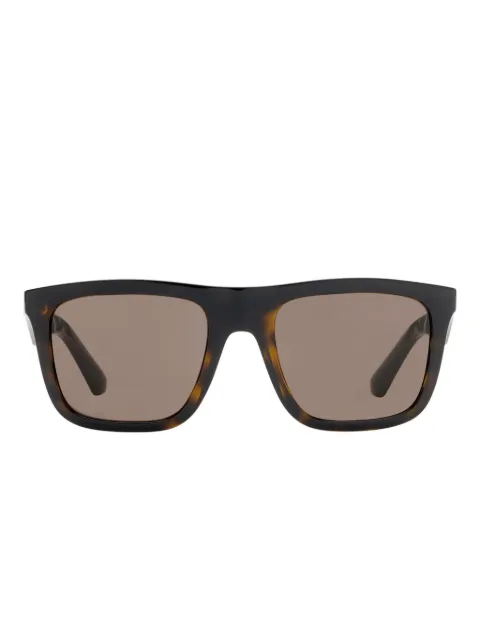 Burberry Eyewear Embossed Check sunglasses Brown 4084516