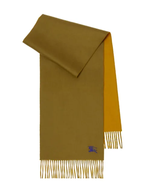 Burberry reversible cashmere scarf Green 8110016