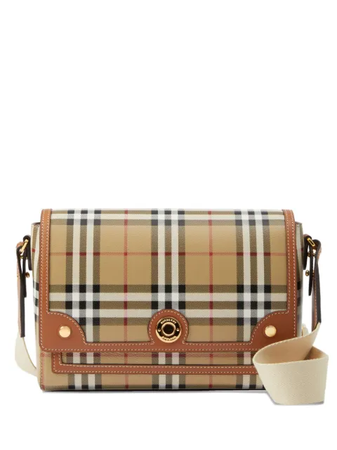 Burberry checked cross body bag Neutrals 8109788