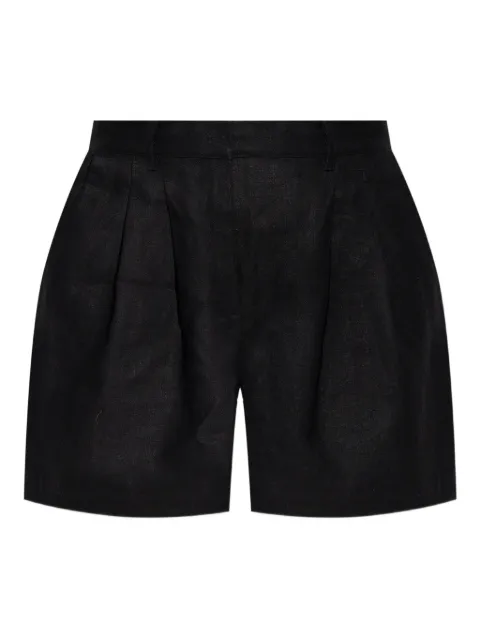 Posse pleated shorts Black PS1403