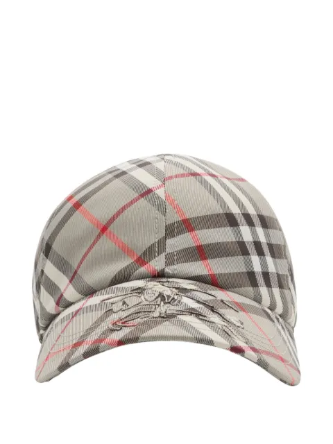 Burberry Check EKD baseball cap Grey 8111299