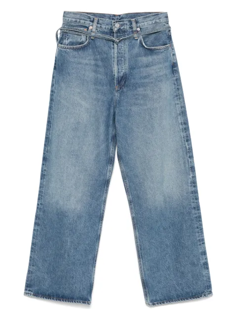 AGOLDE high-waisted jeans Blue A228B1535