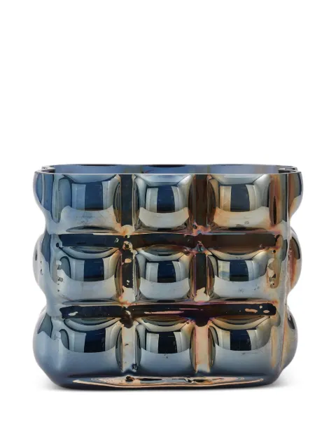 POLSPOTTEN small Bubble iridescent vase (17cm x 24cm x 19cm) Blue 140205477