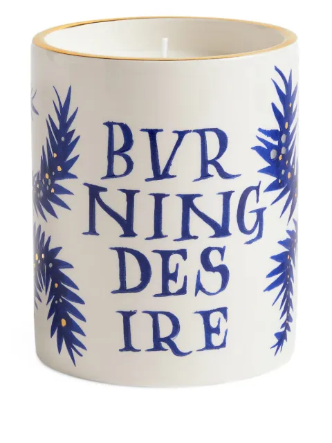L'Objet Ruan Hoffmann Burning Desire Veti-Vert scented candle (350g) White C233