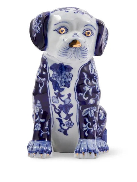 POLSPOTTEN Puppy porcelain dog figurine Blue 230300194