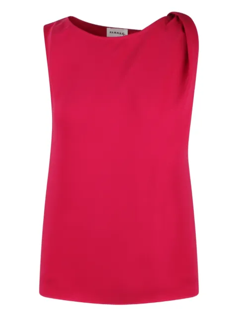 P.A.R.O.S.H. knot-detailing top Red D313060PANTY25