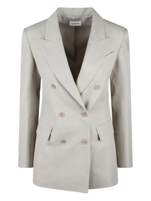 P.A.R.O.S.H. double-breasted blazer Neutrals D420266RAISA25