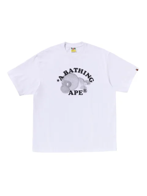 A BATHING APE® graphic-print T-shirt White 002TEL301302M