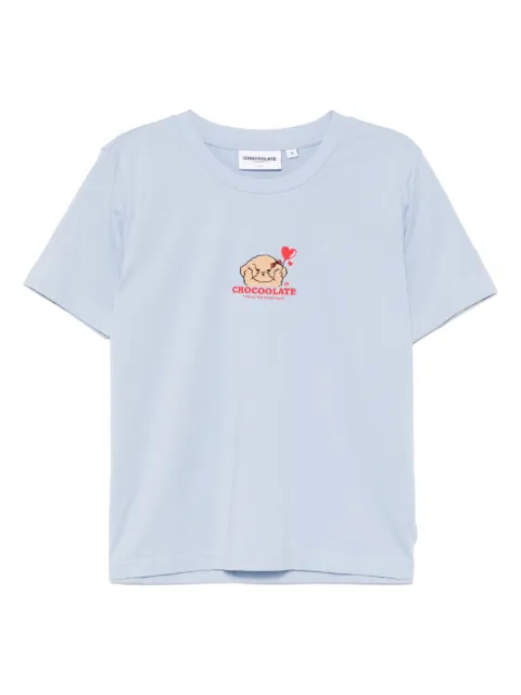 CHOCOOLATE graphic T-shirt Blue TEL1947XU