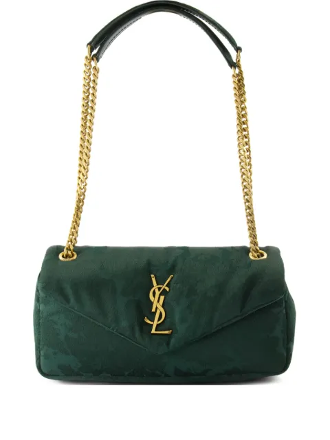 Saint Laurent Calypso shoulder bag Green 734153FAEM5