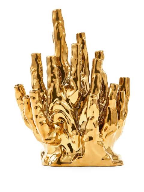 POLSPOTTEN Tulipscoral vase 20 Gold 230205422
