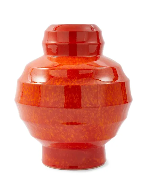 POLSPOTTEN Sumo ceramic vase Orange 240205116