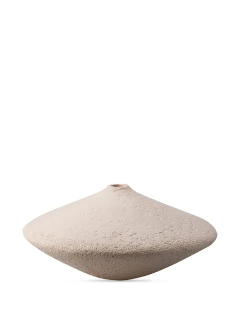 Gardeco Seixo Disco textured vase Neutrals CORES7953