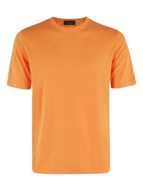 Roberto Collina cotton T-shirt Orange RB10121096