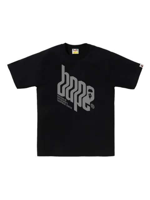 A BATHING APE® graphic-print T-shirt Black 001TEL301052M