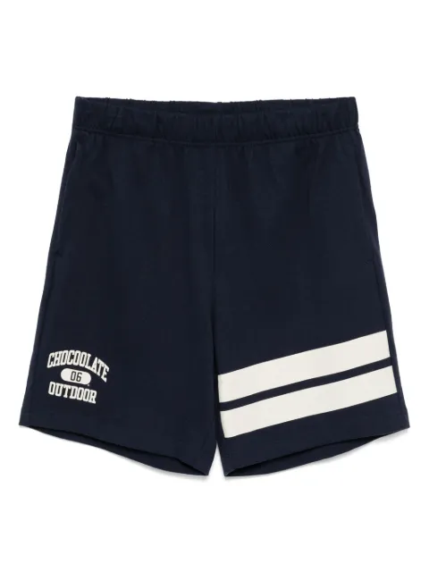 CHOCOOLATE logo-printed shorts Blue SPC3361XU
