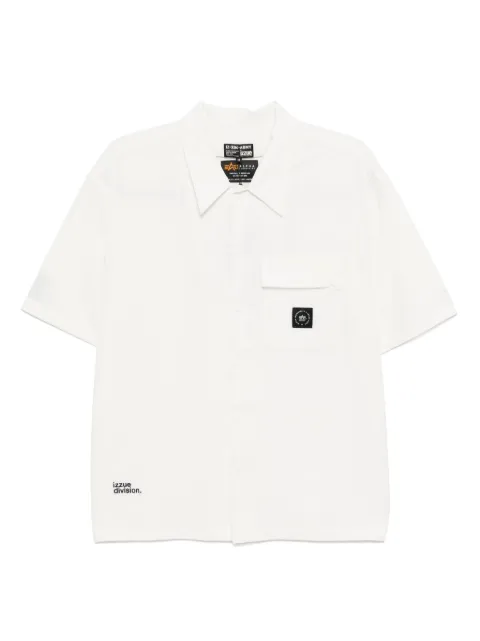 izzue x Alpha Industries short-sleeved shirt White X8306U5