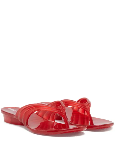 Diesel x Melissa Quantum thong sandals Red P01609PS916