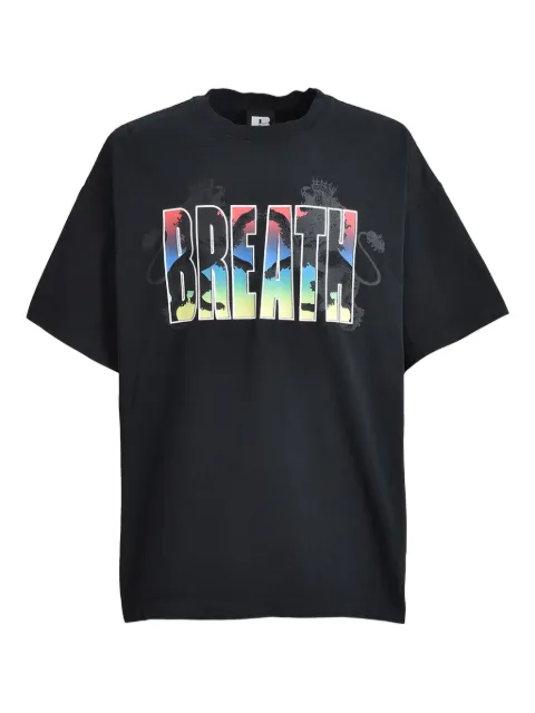 BREATH Iron Lion graphic-print T-shirt Black BR25SSC5016BLK