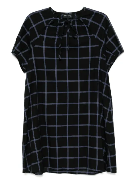 SPORT b. by agnès b. ballon-sleeves dress Black R548QC0C