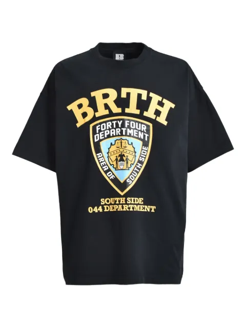 BREATH B.R.T.H Logo graphic-print T-shirt Black BR25SSC5021BLK