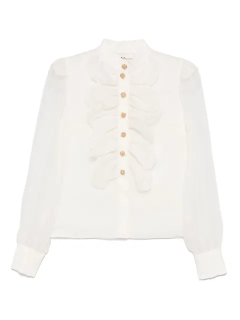 M.Marquise Karmen shirt Neutrals KARMENIVORY01