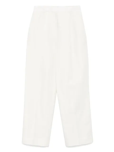 Calvin Klein pleat-detail trousers Neutrals LV044B623GYAS